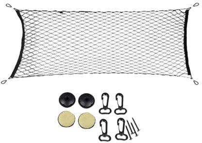 Oulesh Car Cargo Net for Tesla Model 3 2017-2024, Car Boot Trunk Net Luggage Bag Storage Cargo Net