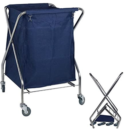 MIQXUAN Rangement Chariot Étagères en fer scandinaves pour chambre à coucher, cuisine, salle de bain, support de rangement amovible en métal avec roulettes