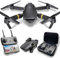 Drone avec caméra 1080P débutant RC Quadcopter, drone pour enfants, FPV Live Video, Altitude Hold, One Key Take Off/Landing, 3D Flip. Cadeaux pour filles/garçons,