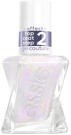 Essie Gel Couture Überlack, Professionelle Nagellackfarbe mit Gel-Glanz-Finish & bis zu 15 Tage Halt, 563 Blushed Metal, 13,5 ml