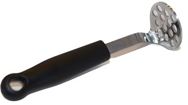 Fox Run Stainless Steel Mini Masher for Avocados, Potatoes and More