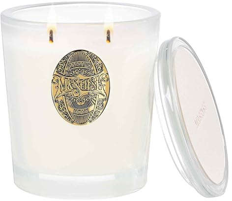 M&SENSE Duftkerze Groß Vanille-Traum|560g Duftkerzen im Glas Natürliche Soja-Kerze|2-Docht,110 Stunden Brenndauer|Kerzengeschenke für Weihnachts,Geschenke für Frauen