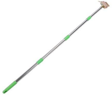 NINESHE Manual Crevice Weeding Tool, Adjusting the Weeding Range, Detachable Long Handle Crack Weeder for Clear Away Dirt and Debris, Decks, Pathways, and Patios
