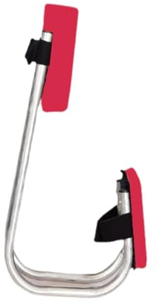 Ginocchiera per gambe in ginocchio resistente all'usura sgabello da giardino per lavori agricoli rosso 46,5 x 25,5 x 15,5 cm