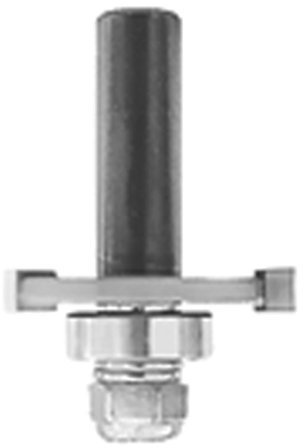 Makita Router Bit cortador de, ranura, 3 flauta, 1/4-inch SH, C.T., 733126-6A