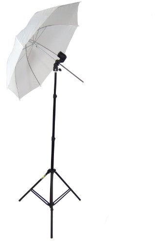 DynaSun W963S - Kit d'éclairage pour Studio Photo/Vidéo avec Trépied +Douille Orientable Adaptateur Éclairage WOF4005, Parapluie , Sac pour Flash, Barebulb lumière (Import Royaume Uni)