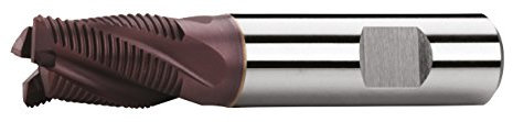 HSS-Co8 PROFI Schaftfräser DIN 844, Typ HR, TIALN-beschichtet(8,0 mm)