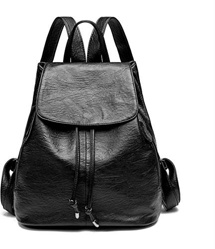 Monitika Rucksackhandtaschen Damen Modischer Leder Wasserdicht Reise rucksack