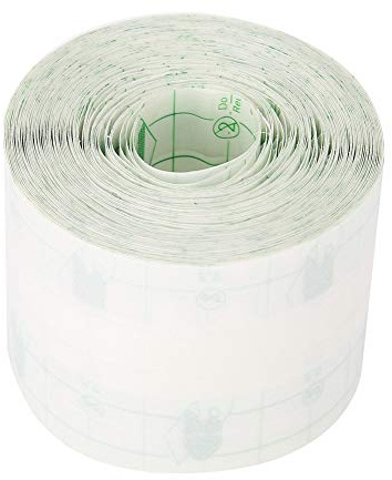 Wasserdicht Transparent Bandage - Transparentes Pflaster Rolle Medizinisches Klebeband Wundverband Fixierer Pflaster Stretch Fixation Tape Tattoo Aftercare Bandage, 5cm * 10m