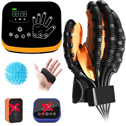 Verbesserte Version Handtrainer nach Schlaganfall Finger Hand-trainingsgerät Rehabilitationsroboter Handschuhe Hemiplegie-fingerrehabilitationstrainr Hand Reha Roboter Handschuhe Hands Rehabilitation