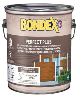 Bondex Perfect Plus impregnante per legno esterno noce scuro 731 2,5 lt