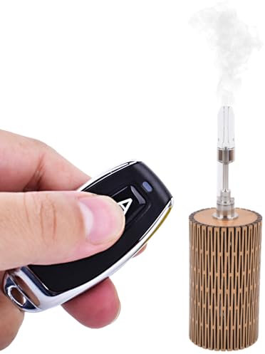 Mini Handheld Fog Machine, Wireless -Controlled Smoke Machine for Filming Battery Powered, Shooting Videos, Outdoor Activities,Effects, Cosplay, and Airflow Testing (Long orbicular)