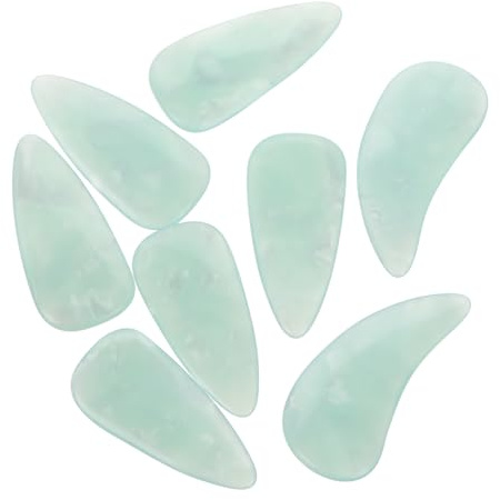 Vaguelly 8stücke Adjustable Guzheng Finger Picks Set Nagelprotektoren Für Schüler Und Musiker Für Aufführung Der Chinesischen Zither Aus Hochwertigem Resin Für Optimalen Komfort Und