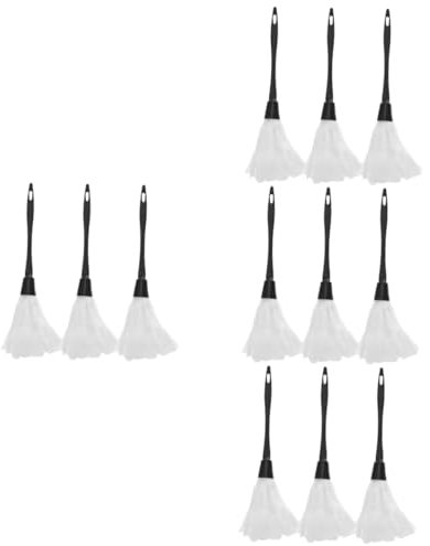 SEWOART 12 Piezas polvo de mucama suministros de limpieza automotriz cepillo doméstico disfraz halloween disfraz de halloween decoracion coche plumero de escritorio plumero de fiesta
