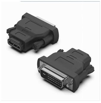 OISE ART STORE Trade Shop - Connecteur vidéo Adaptateur Dvi Mâle À Hdmi Femelle TV Convertisseur C-054 -