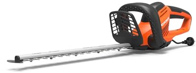 Yard Force EH U35 Corded Hedge Trimmer, 45cm Blade, 450W, 16mm Tooth Gap, Dual Safety Switch, 3.4kg