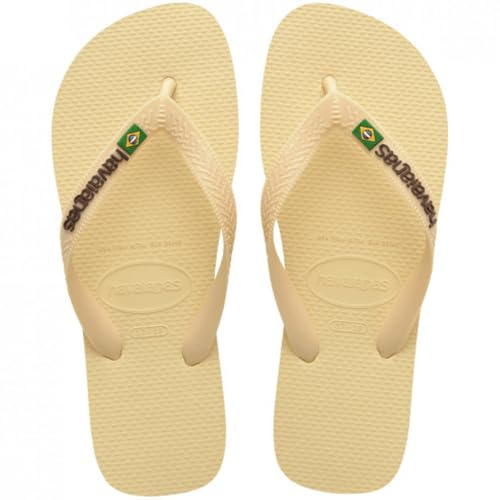 Havaianas Infradito Brasil Logo Crema per Uomo e Donna 41/42