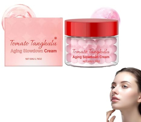 Face Moisturizer Cream, Dual Texture Ampoule Capsules And Hyaluronic Acid, Ceramide, Peptide Complex, Skin Tightening for Youthful, Glowing Skin With Vitamin-Rich for Men & Women (1)