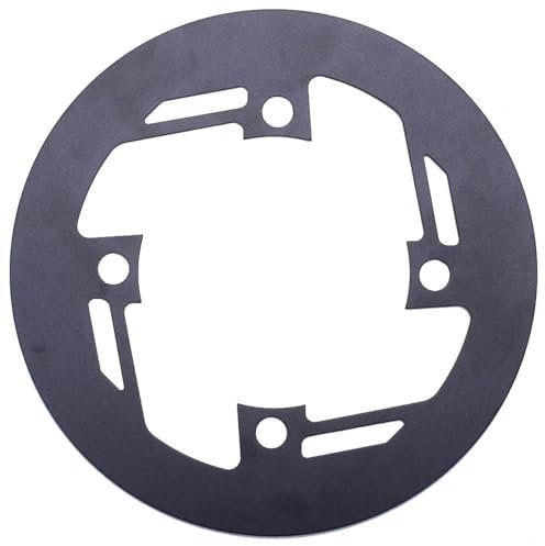 BANGHA Kettenblatt,Fahrrad Kettenblatt Universal-Kettenblattschutz, 104 BCD, Aluminium-Kettenblattschutz, Abdeckung for 36T/38T40T/42T/44T/46T/48T Kettenblatt(44T)