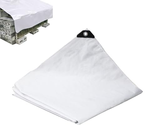 Cubierta para Piscina | Lona Impermeable Resistente Al Rayos UV,Cobertura Multiusos como Resguardo Lluvia, Sombra, Invernadero para Barcos, Cobertizo, Gallinero y Patio