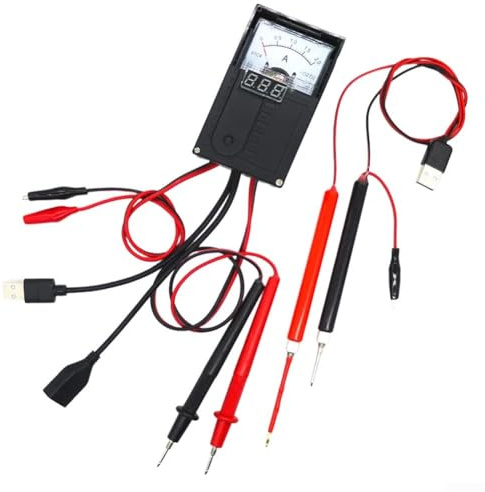 Tester multidispositivo con amperometro per riparazione di apparecchiature e attivazione carica batteria (B)