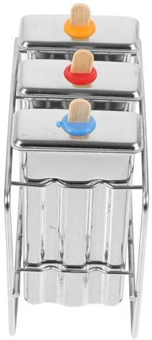 IMIKEYA Molde Para Paletas De Acero Inoxidable Soporte Molde De Helado Para Hacer Paletas Diy Para Helado Para Uso Cocina