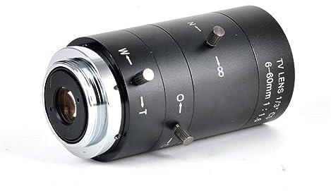 6-60 mm 1/3 industriell kameramanual IRIS zoomobjektiv CS-fäste CCTV-objektiv Hårdvaruinspektion