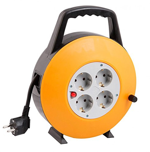 Kabeltrommel Haushalt 15 Meter (3x1,5mm)