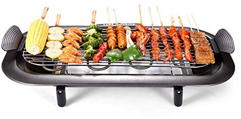 MMD Barbecue électrique en Carbone Multifonction sans fumée