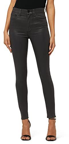 Joe's Jeans Women's The Charlie Ankle Coated, Black, 31