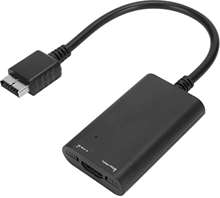 El Convertidor HDMI Se Convierte para PS1, para PS One, para Fat PS2 y Slim para PS2, Cable Convertidor de Conversión de Video HD, para YPbPr 240P 288p 480i 480p 576i para RGBS
