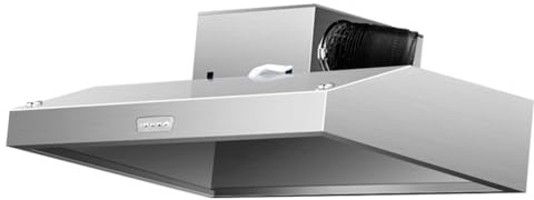 Hotte Cuisine, Hottes De Cuisine Commerciales 80 Cm, Ventilateur D'extraction Mural For Cuisines Avec Lumières LED, Filtres À Graisse For Hotte De Cuisine, Hottes De Cuisine À Débit D'air (Color : 12