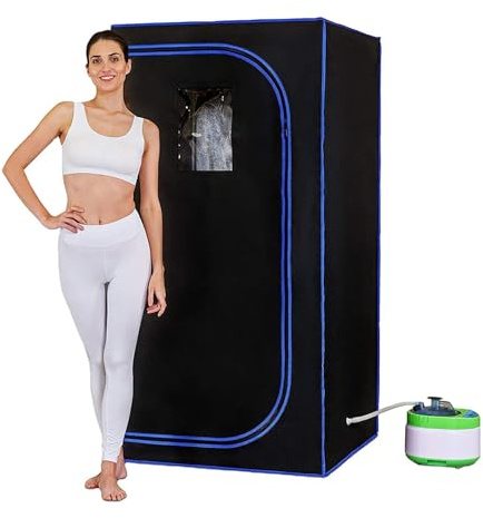 ARTGOS Tente de Sauna à Vapeur portative de Grande Taille for Tout Le Corps, boîte de Cuisson à la Vapeur en Aluminium for la Maison Sauna à Vapeur Domestique