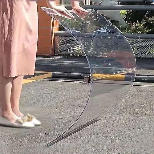 Polycarbonatplatten Transparente Polycarbonat-Dachplatte, UV-Schutz-Tageslichtpaneel, regensichere Dachmarkisenabdeckung für den Außenbereich, Gewächshaus, Carports, Wintergarten-Dachverkleidungsplat