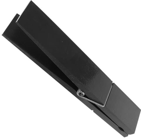PRETYZOOM Legno Naturale Gigante Molletta Per Bucato Porta Asciugamani Classico Molletta Stabile Per Parete Adesiva Per Asciugamani Da Bagno Versatile in Legno
