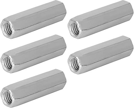 Zinc Plated Long Hex Nuts for Fastening Bolts and Screws in Home and Office (M10*40)