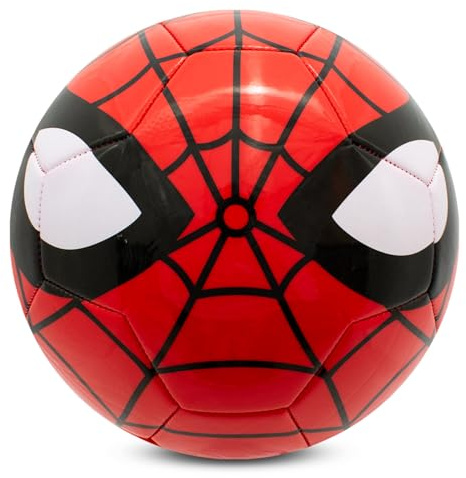 Hy-Pro offiziell lizenzierter Fußball – Marvel-Design mit Grafik – Trainingsball für Outdoor-Spiel und -Übung – Fußballgeschenk für Superhelden-Fans