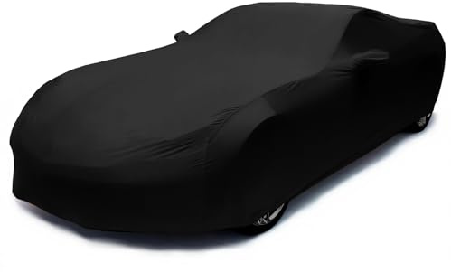 Premium Personalisierte Autoabdeckung Stoff Indoor für Ferrari California, Maßgefertigte Atmungsaktive Stretch Auto Abdeckplane mit Staubschutz, für Autogarage Innenbereich & Halle