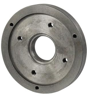NZBZKKNBCP Accessori for tornio Piastra adattatrice a Quattro Griffe da 160 mm Flangia for tornio CNC Tipo C JY320F Mandrino for tornio JY3680 Portacoltello per mandrino