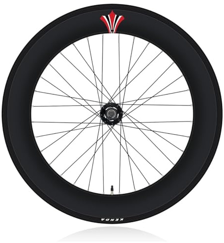 700C Fixed Gear Bikes Laufradsatz 90 Mm Felgen Aus Aluminiumlegierung Drop-Bar-Rennrad Single Speed Fahrrad Vorder- Und Hinterrad Rückwärtsbremse 100 Mm/120 Mm 36H Lager-Naben(Front)