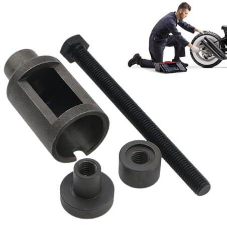 Luckxing Utensile per La Rimozione dei Cuscinetti della Moto,Attrezzatura per Riparazione Motociclette Ad Alta Durezza | Utensile Estraente per Manicotti di Compressione Moto - per l'Utilizzo con
