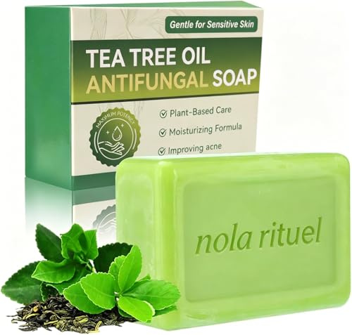 Nola Rituel Savon Antifongique, 2026 Savons Doux et Naturels pour les Pieds et le Corps, Traite l'Inconfort des Pieds et les Irritations Cutanées pour Hommes Femmes (1 boîte)