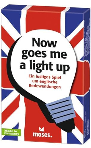 moses. now goes me a light up | Lustiges Spiel um englische Redewendungen, Yellow