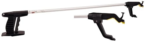 FabaCare Greifhilfe 89 cm, Greifzange, Aufhebehilfe, Greifwerkzeug, Reichweitenverlängerer, Ergreifungswerkzeug, Handgreifer Gegenstandsgreifer mit Antirutscharm, Alltagsunterstützung Senioren