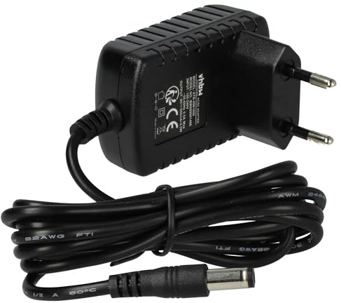 vhbw Netzteil kompatibel mit Behringer HellBabe Overdrive-Pedal | 1,45 cm