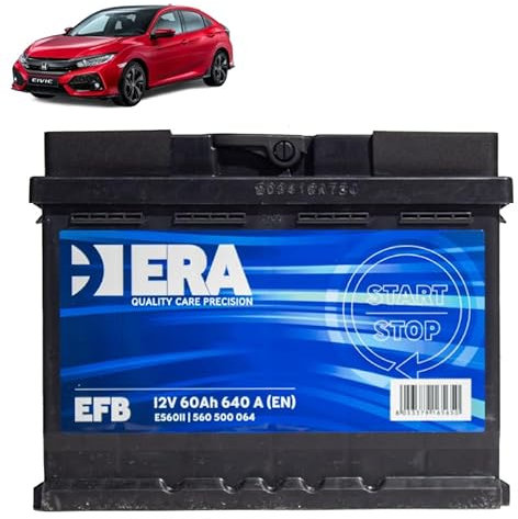 Batteria 60Ah EFB per Honda Civic 1.0 1.5 VTEC benzina 2015+