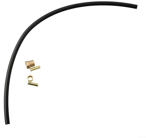 Tuyau en Nylon pour Compresseur d'Air, Accessoires en Cuivre, Connecte l'Interrupteur de Pression et le Clapet Anti-Retour, Tuyau de Pompe Sans Huile