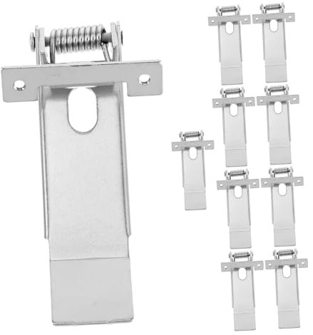 JECOMPRIS 10pcs Spring Clips for Strip Light Downlight Spring Clamp Led Strip Light Clips Downlight Lighting Accessory Flush Mount