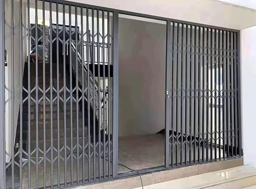 Garde Corps Fenetre Haute Sécurité Garde-corps pour Fenêtres, Dispositifs de Dissuasion Contre Les Effractions, Télescopique Animaux de Compagnie Enfants Chats Chiens Sécurité Grille de Fenêtre Pliant