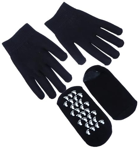 VALICLUD 4stücke Feuchtigkeitsspendende Gel-handschuhe Für Männer Und Frauen Leicht Und Angenehm Zu Tragen Für Anwendung Über Nacht Verbessert Feuchtigkeitswirkung Und Hautpflege